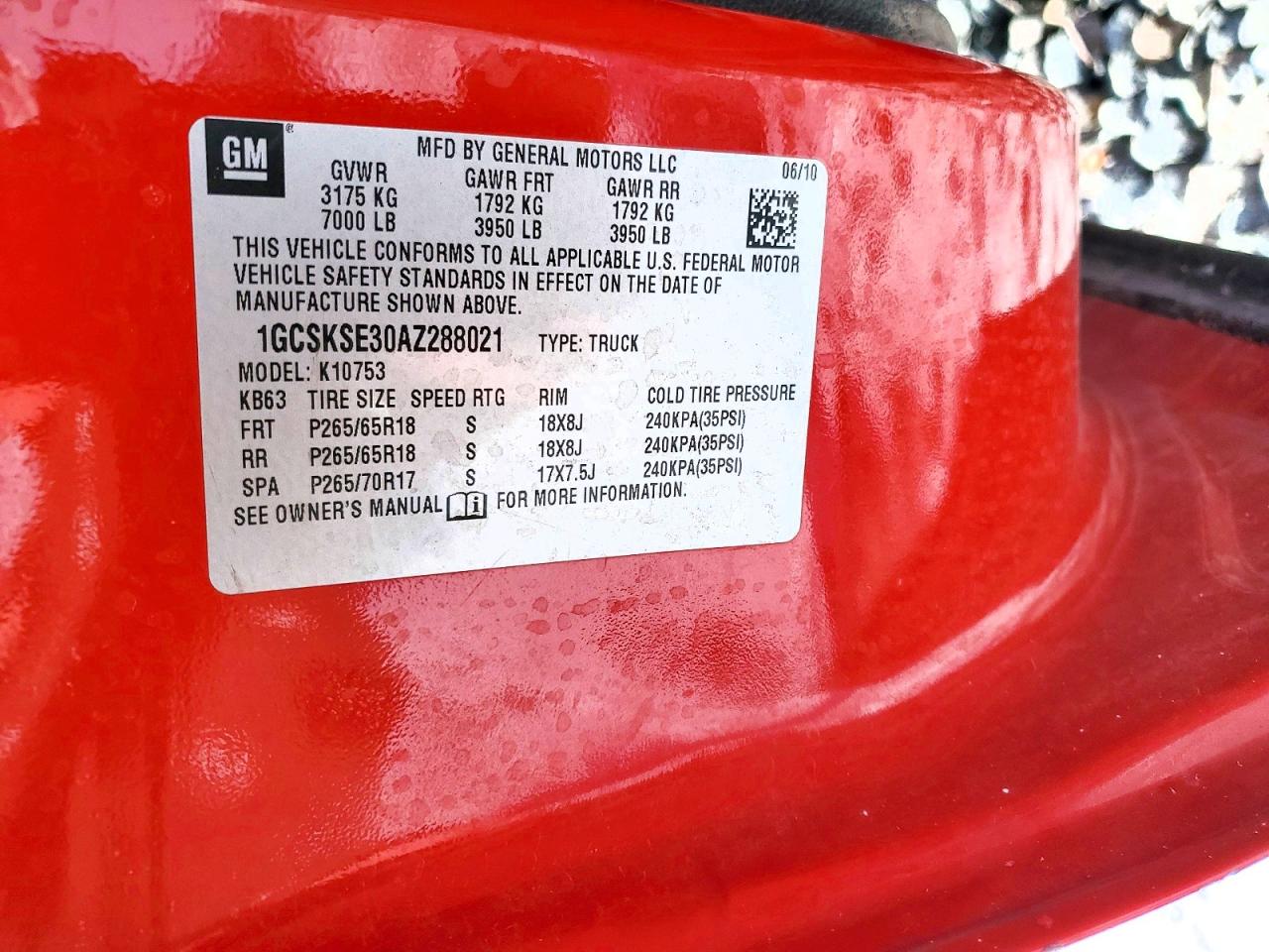 2010 CHEVROLET SILVERADO K1500 LT photo 34
