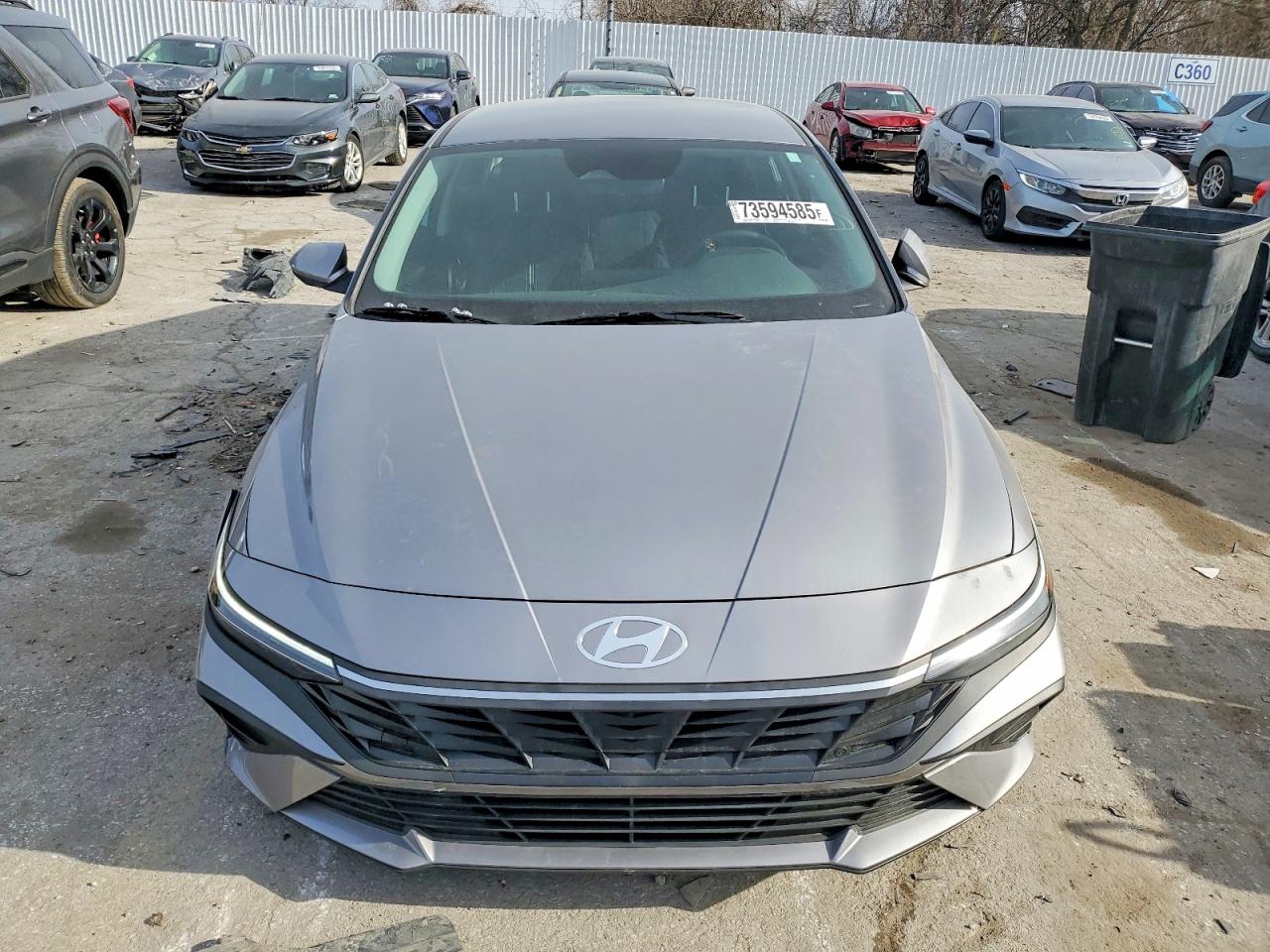 2025 HYUNDAI ELANTRA BLUE photo 13