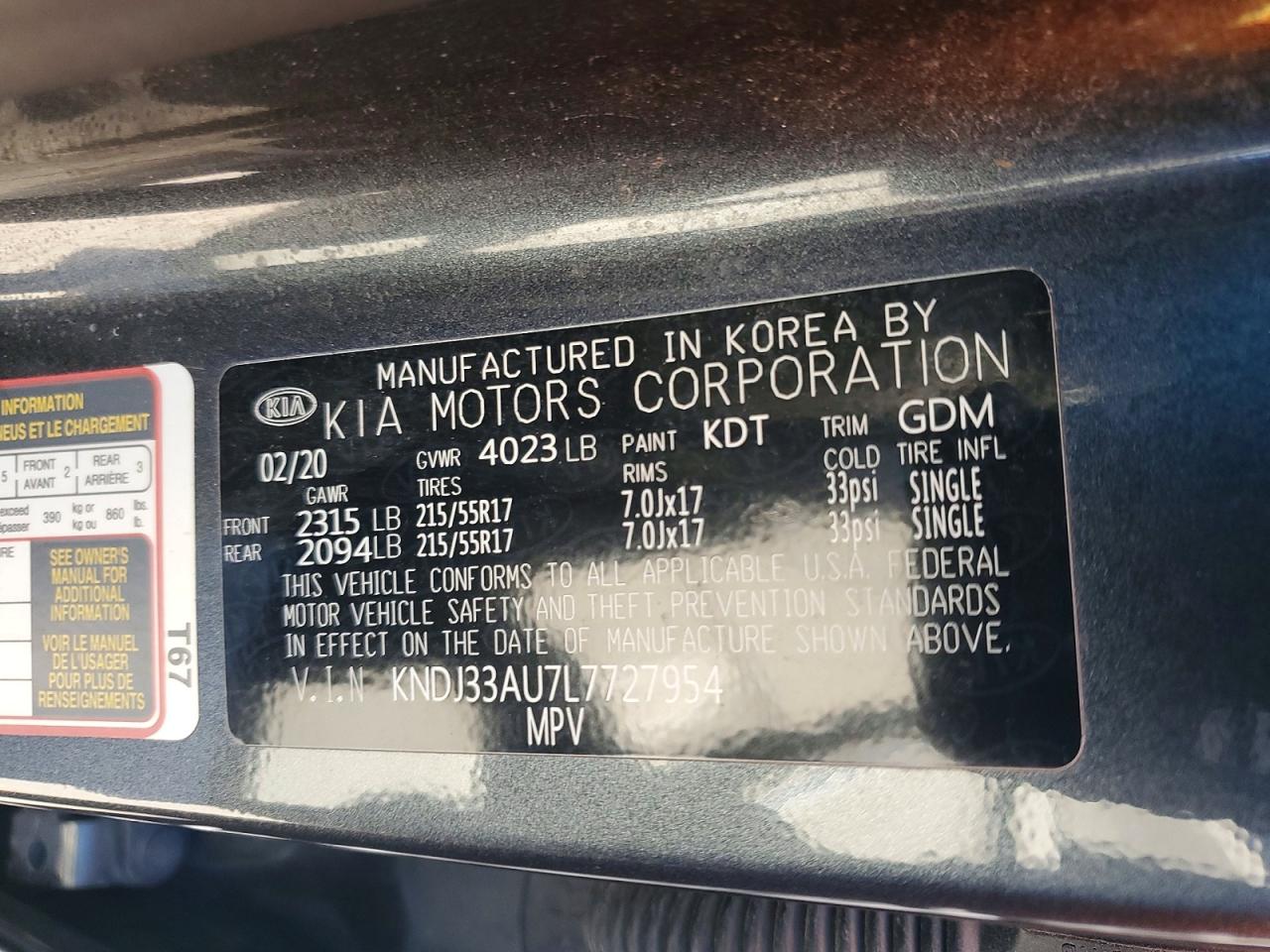 2020 KIA SOUL EX photo 40