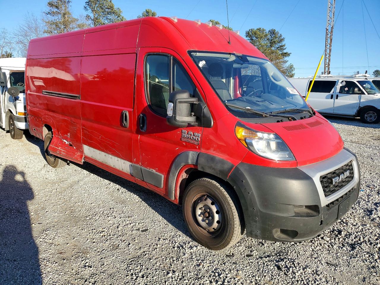 2020 RAM PROMASTER 3500 DELIVERY VAN photo 10