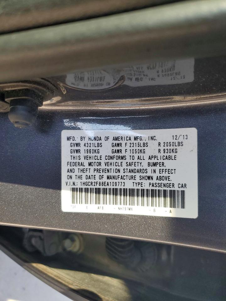 2014 HONDA ACCORD EXL photo 25