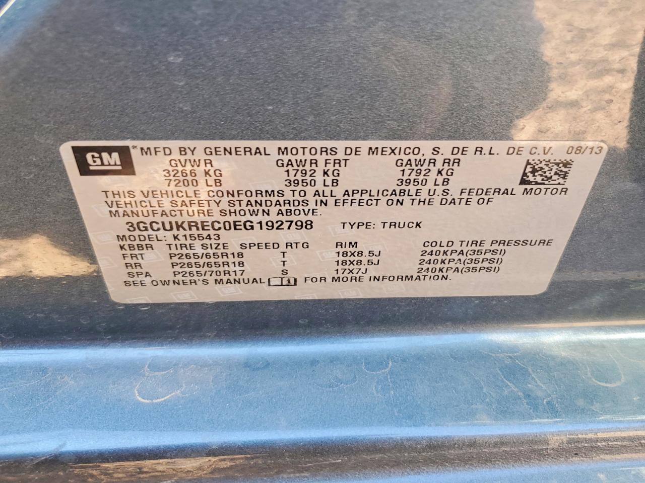 2014 CHEVROLET SILVERADO K1500 LT photo 23
