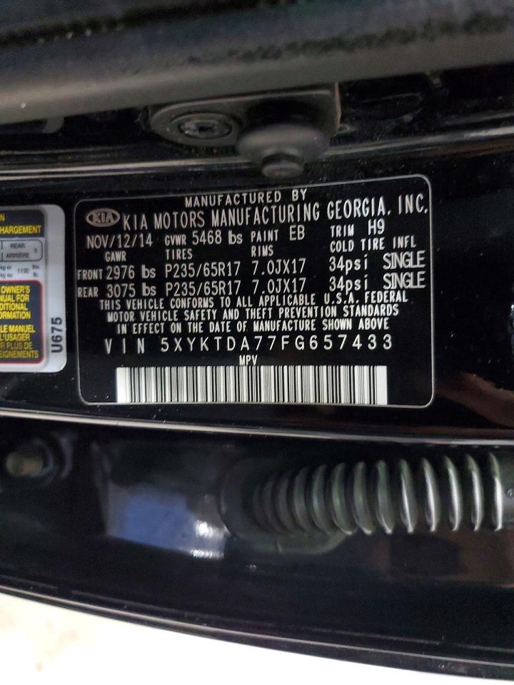 2015 KIA SORENTO LX photo 25