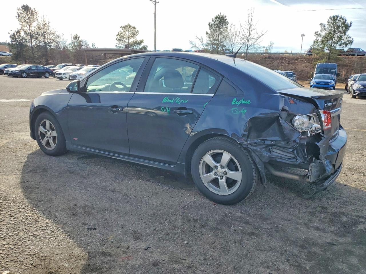 2014 CHEVROLET CRUZE LT photo 2
