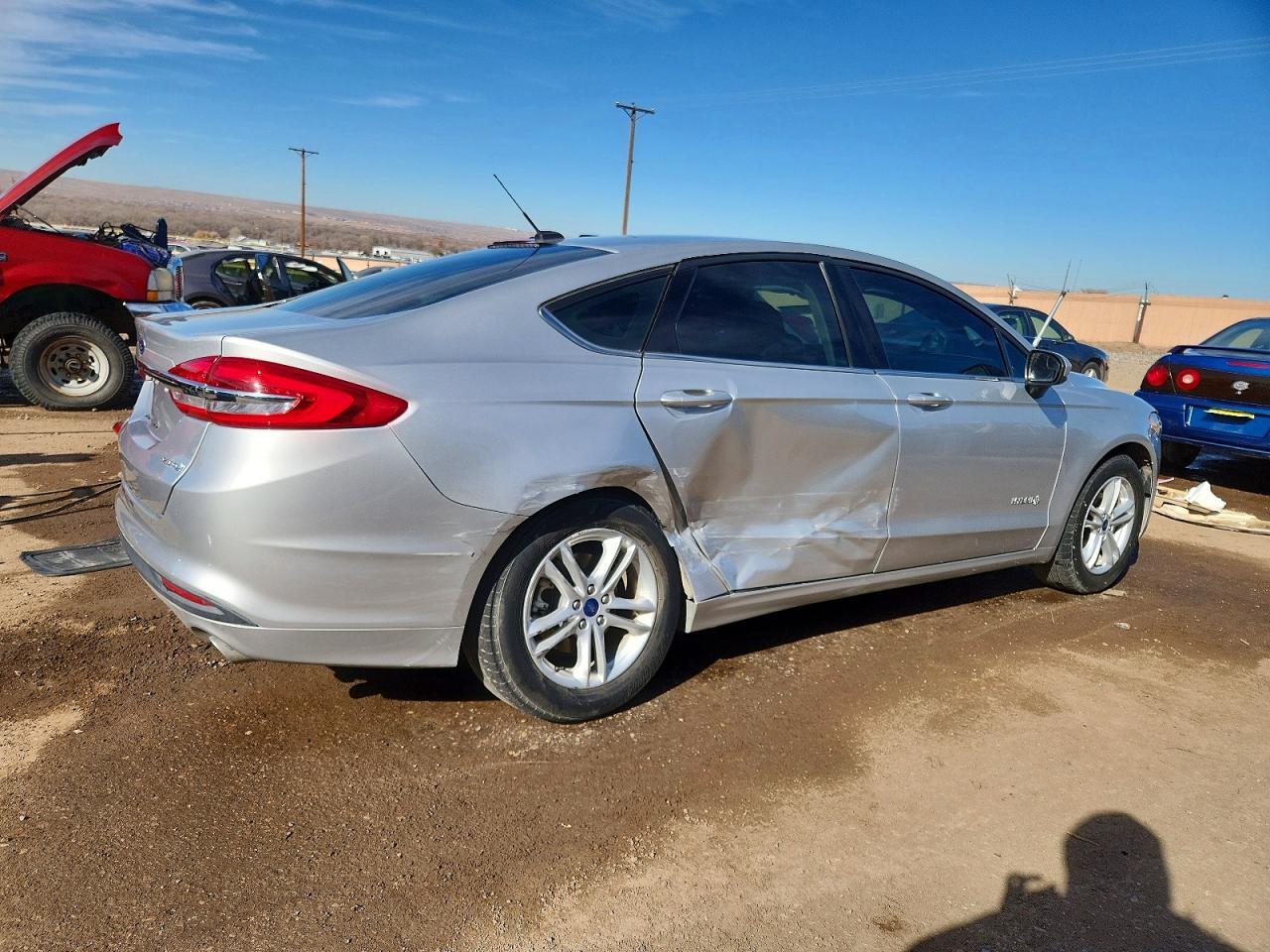 2018 FORD FUSION S HYBRID photo 5