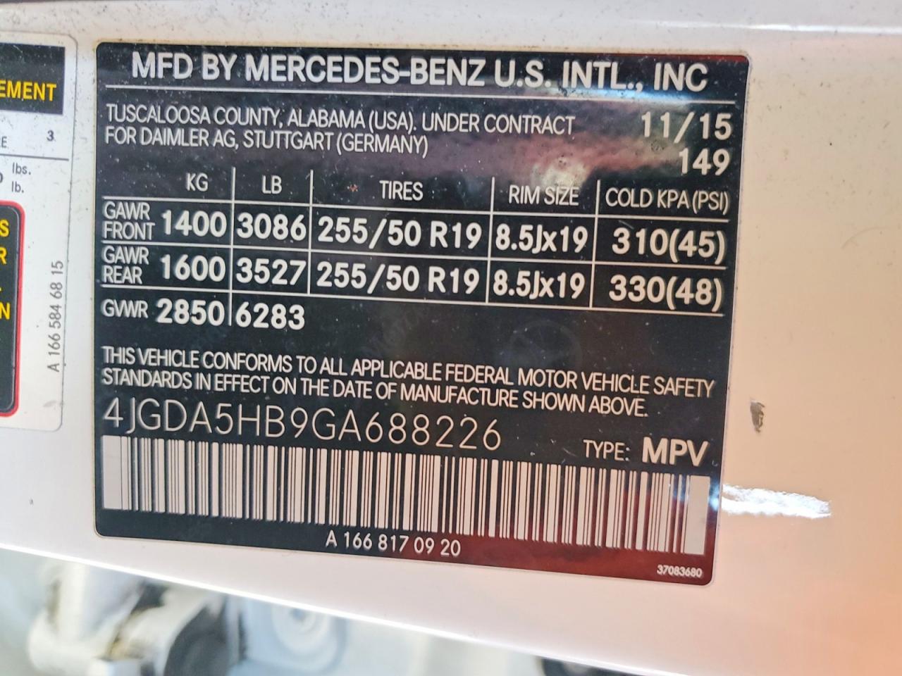 2016 MERCEDES-BENZ GLE 350 4MATIC photo 25