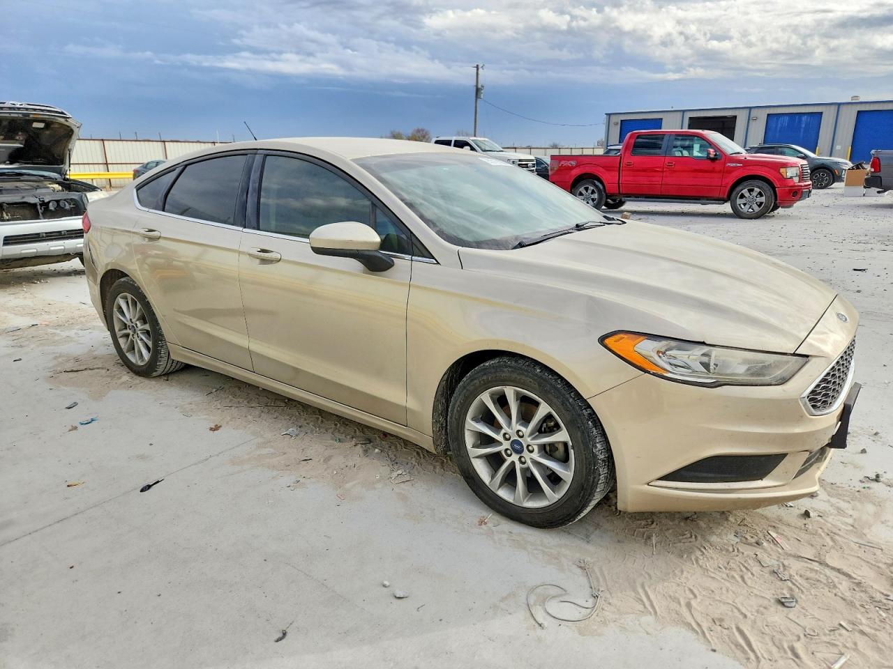 2017 FORD FUSION SE photo 4