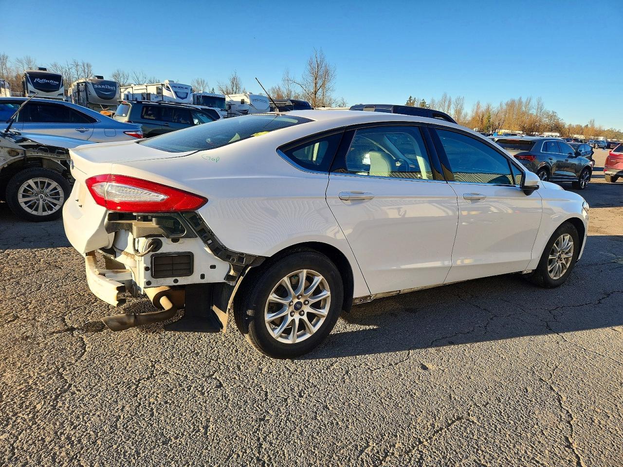 2015 FORD FUSION S photo 3