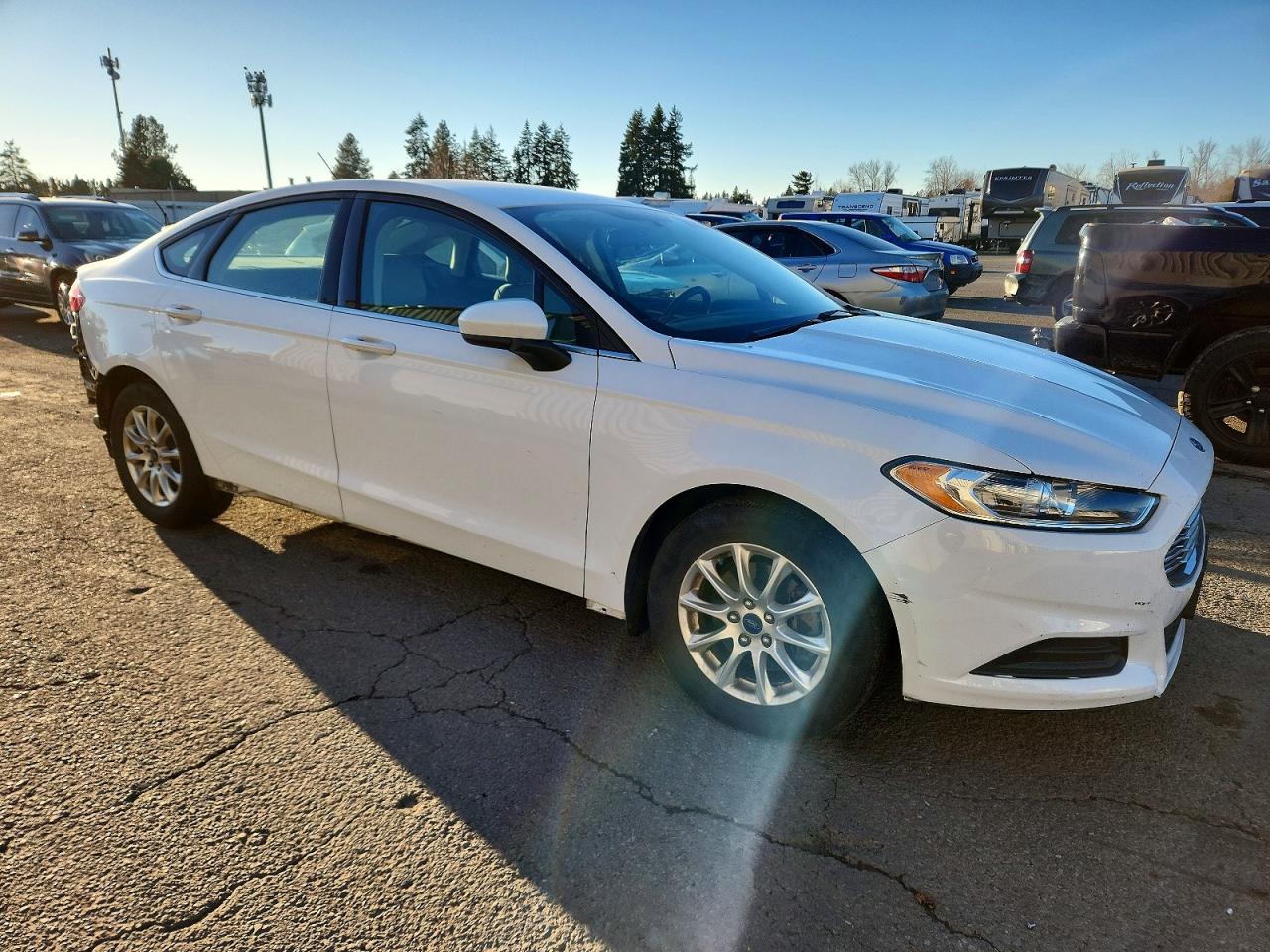 2015 FORD FUSION S photo 4