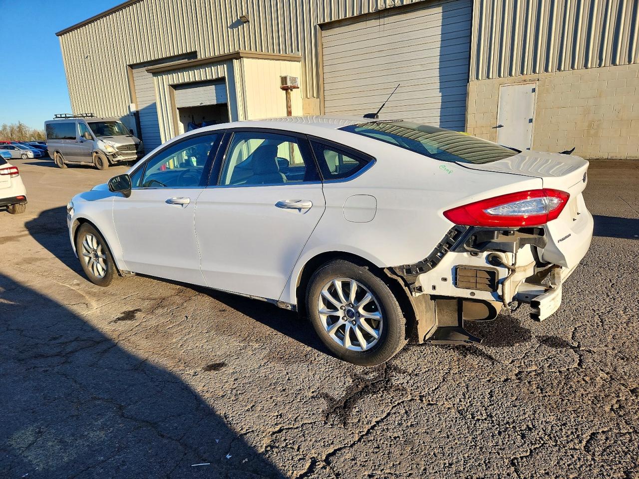 2015 FORD FUSION S photo 2