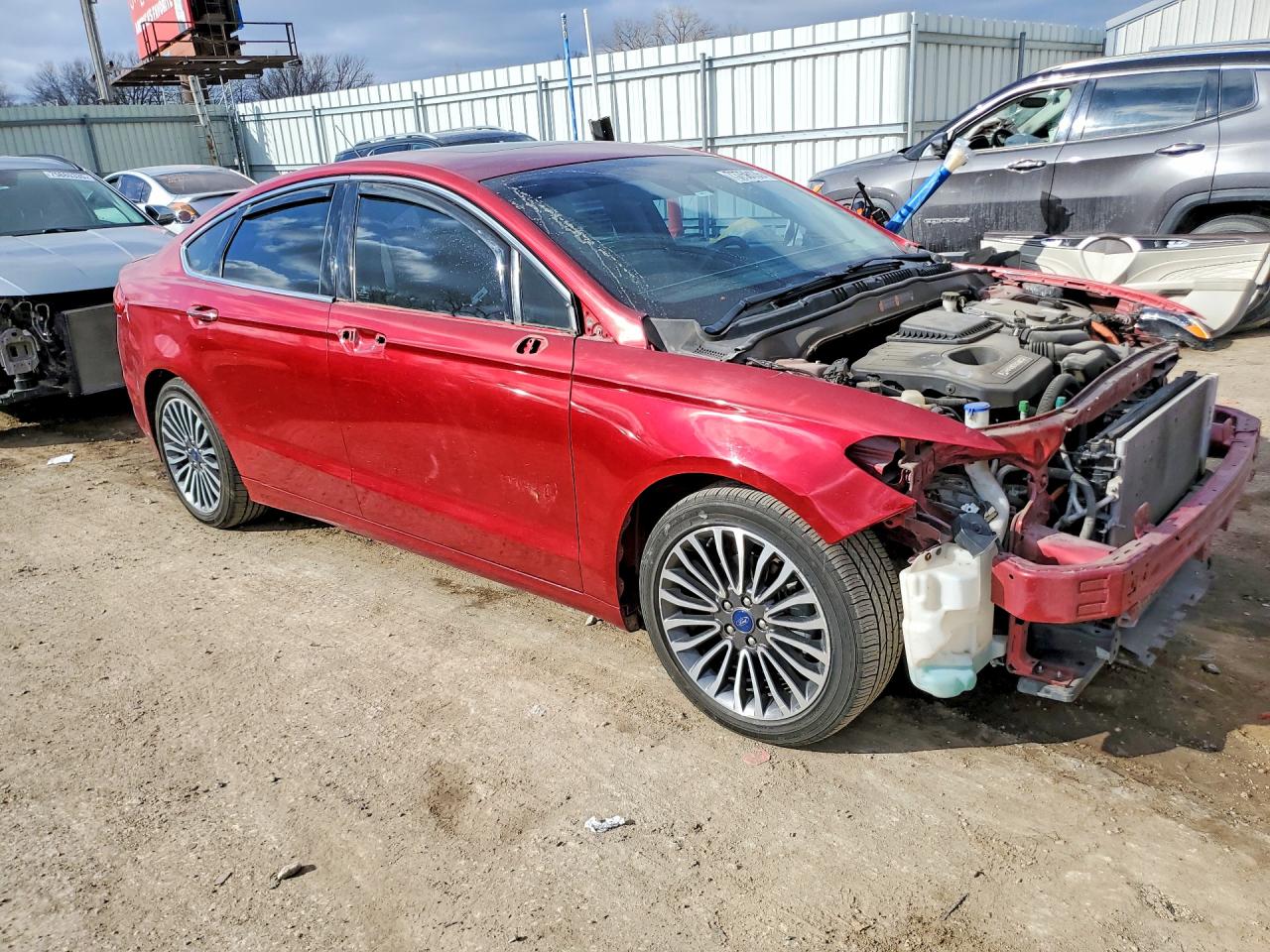 2017 FORD FUSION TITANIUM HEV photo 4