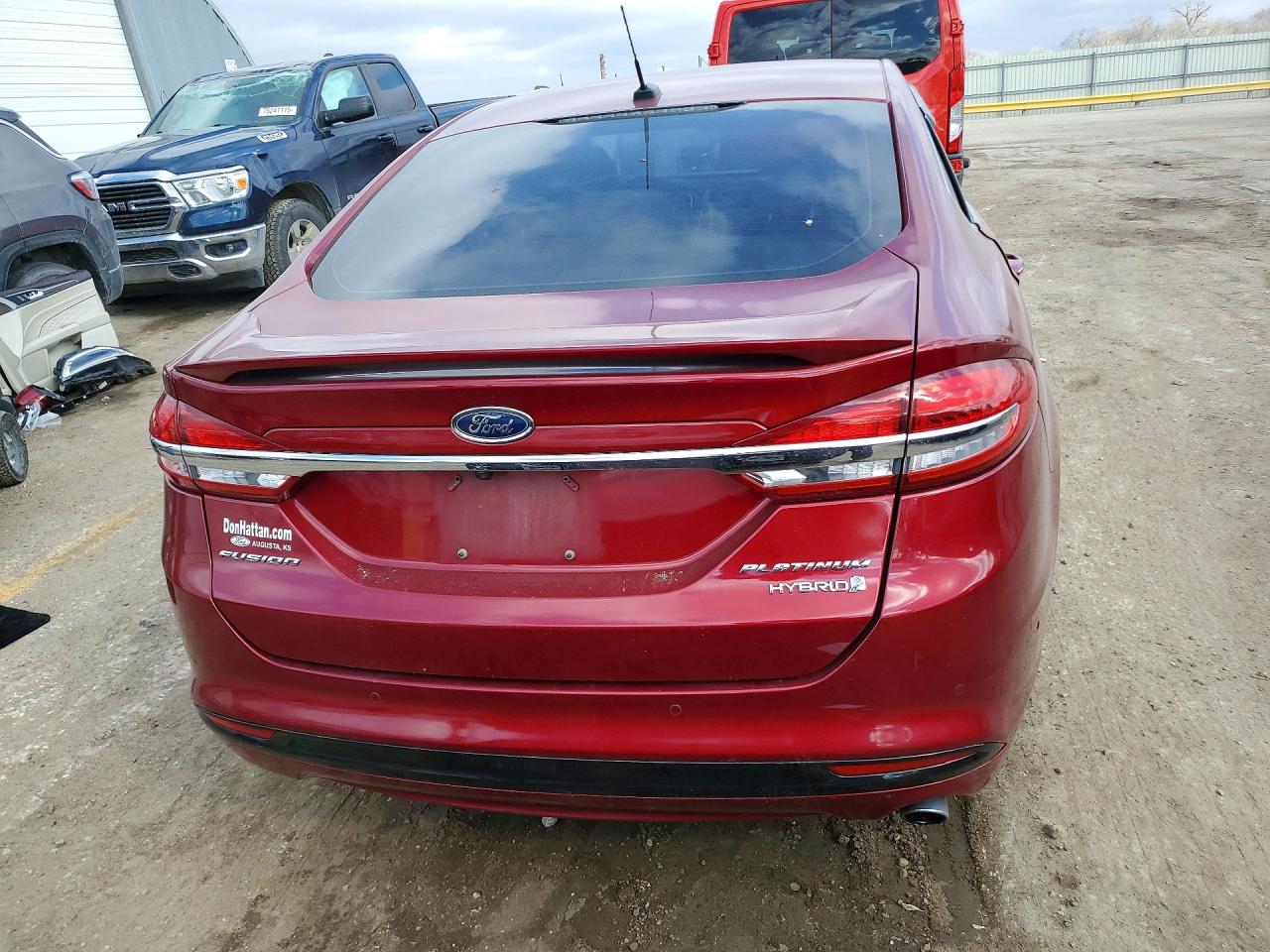 2017 FORD FUSION TITANIUM HEV photo 6