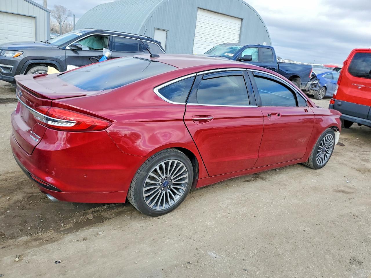 2017 FORD FUSION TITANIUM HEV photo 3