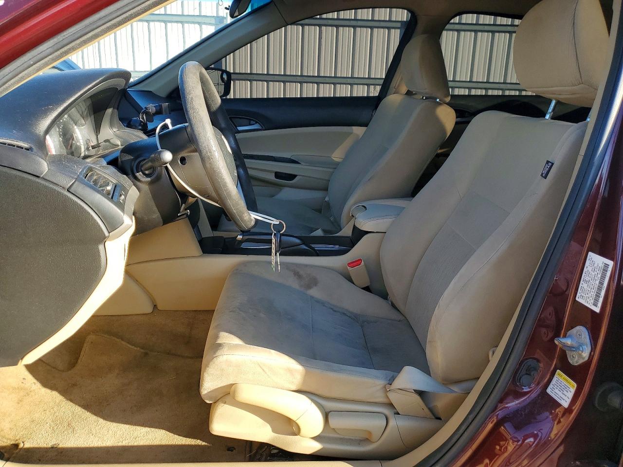 2012 HONDA ACCORD LX photo 7