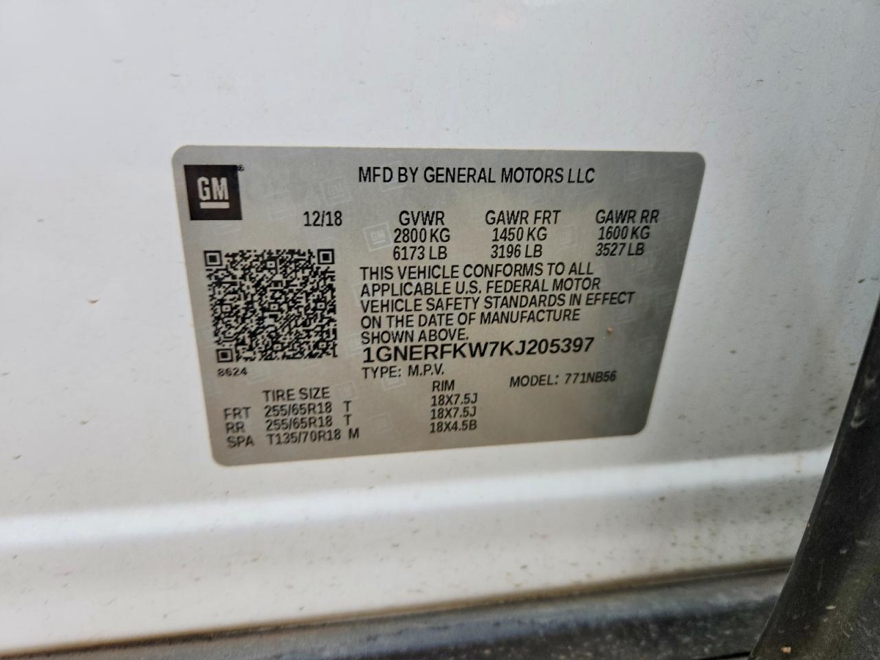 2019 CHEVROLET TRAVERSE LS photo 27