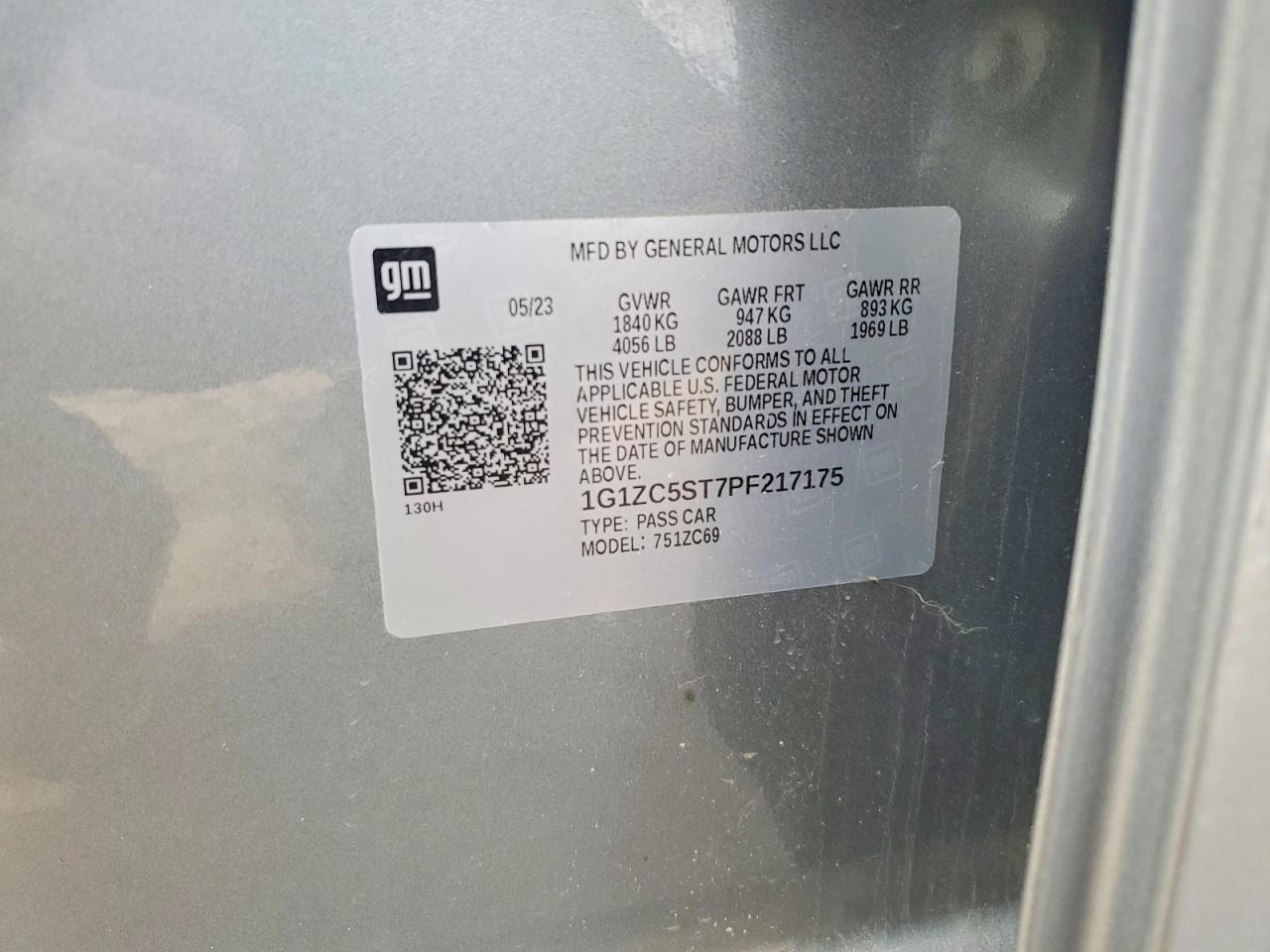 2023 CHEVROLET MALIBU LS photo 23