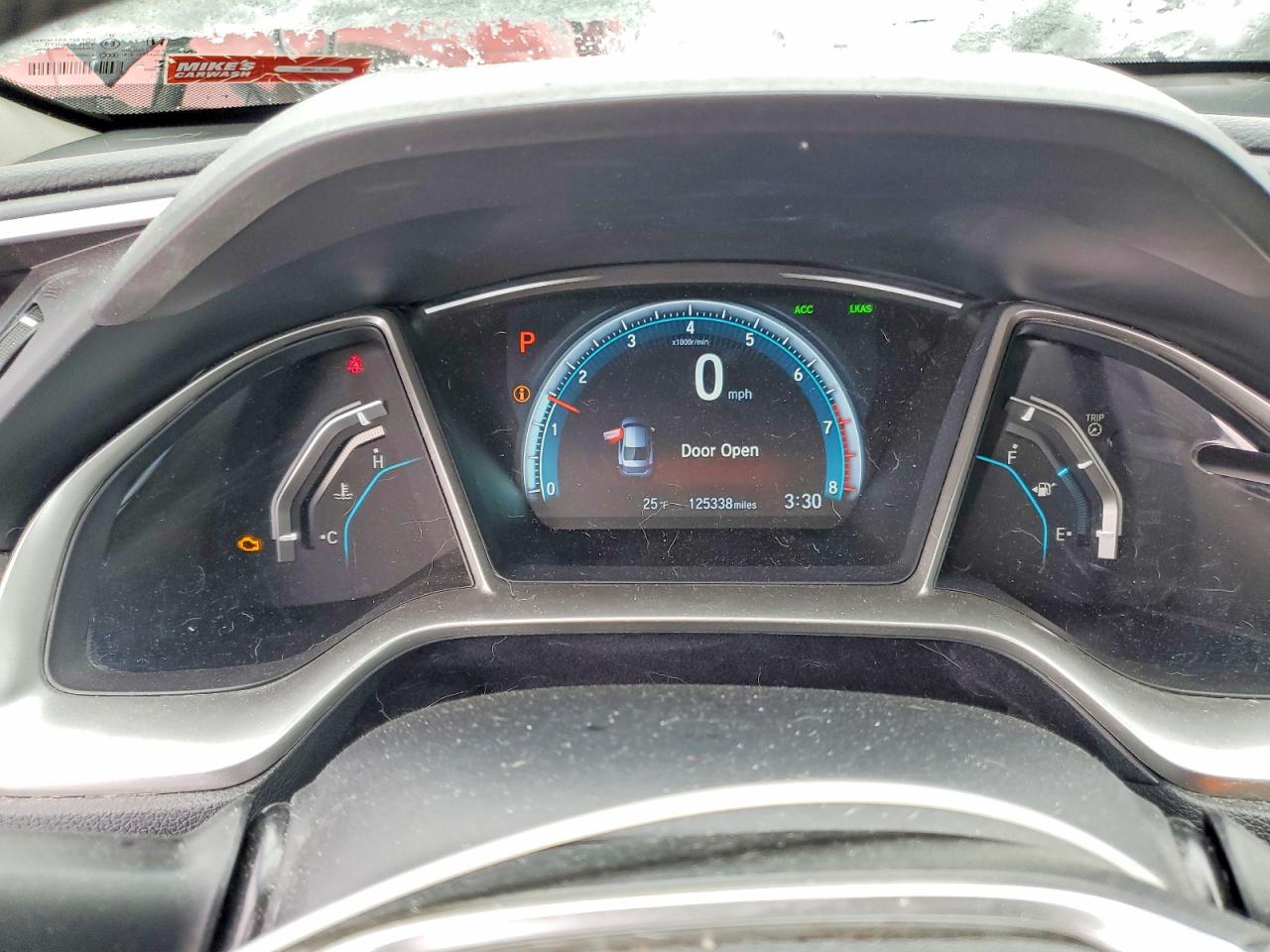 2016 HONDA CIVIC EX photo 9