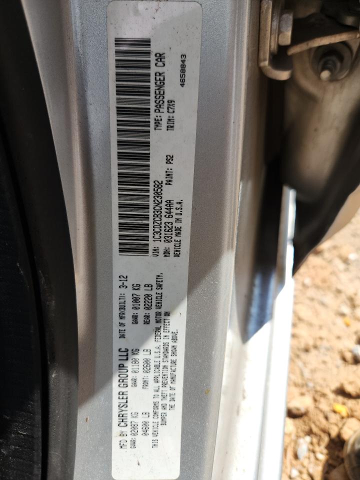 2012 DODGE AVENGER SXT photo 12