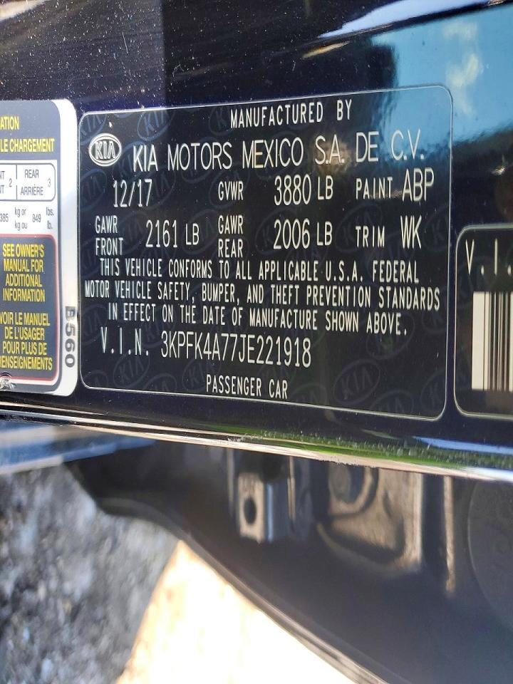2018 KIA FORTE LX photo 34