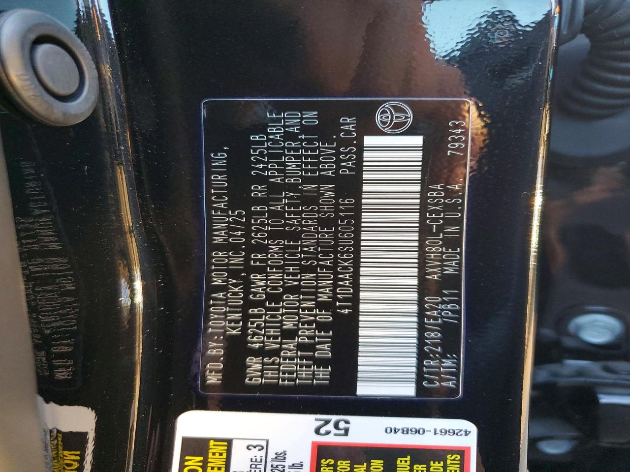 2025 TOYOTA CAMRY XSE photo 34