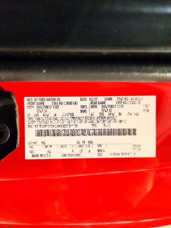 2017 FORD F150 photo 23