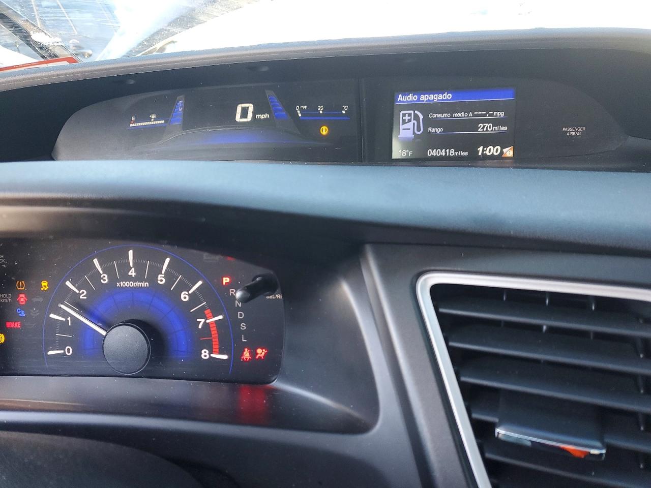 2015 HONDA CIVIC LX photo 9