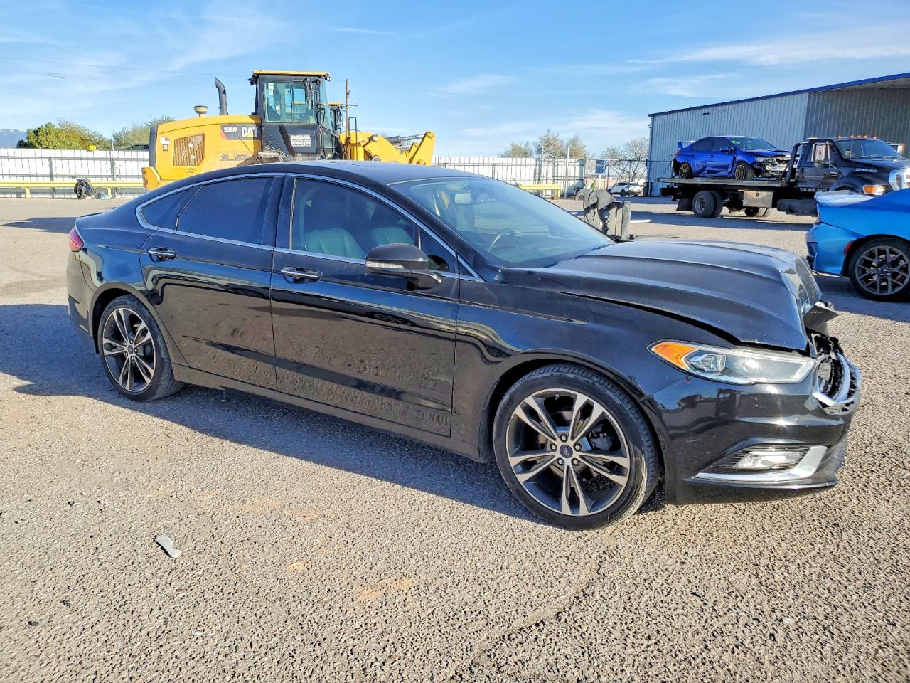 2017 FORD FUSION TITANIUM photo 4
