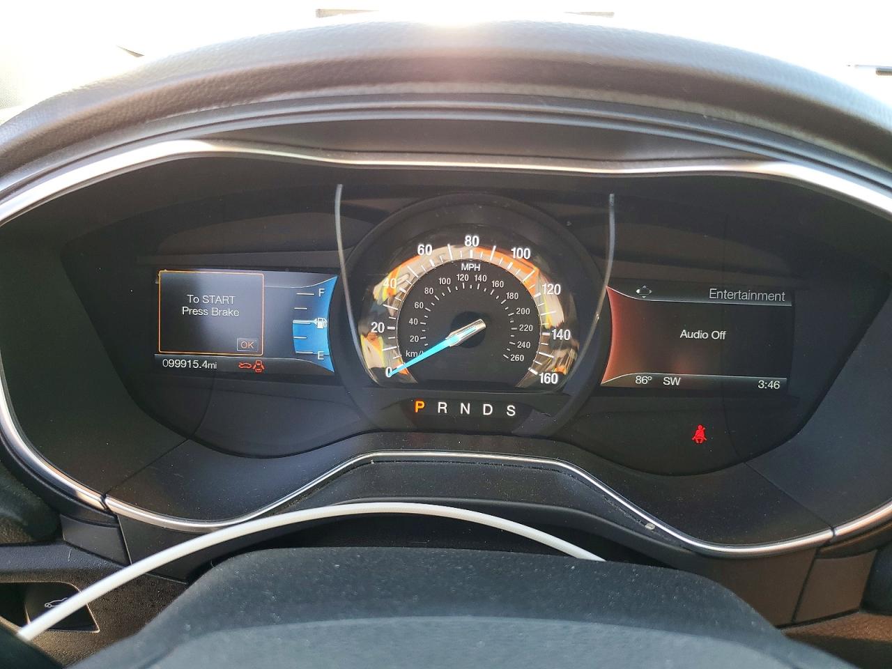 2017 FORD FUSION TITANIUM photo 9