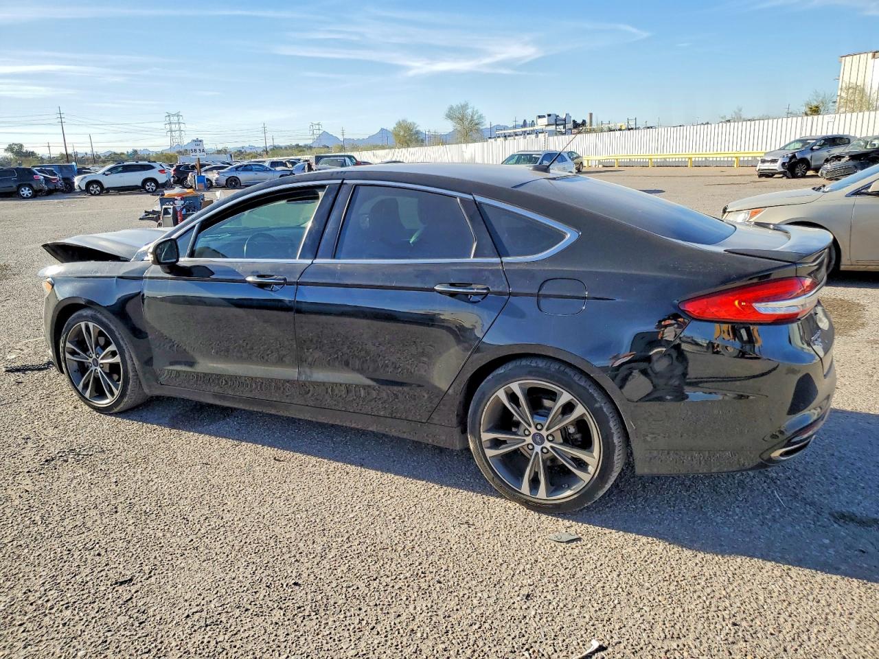 2017 FORD FUSION TITANIUM photo 2