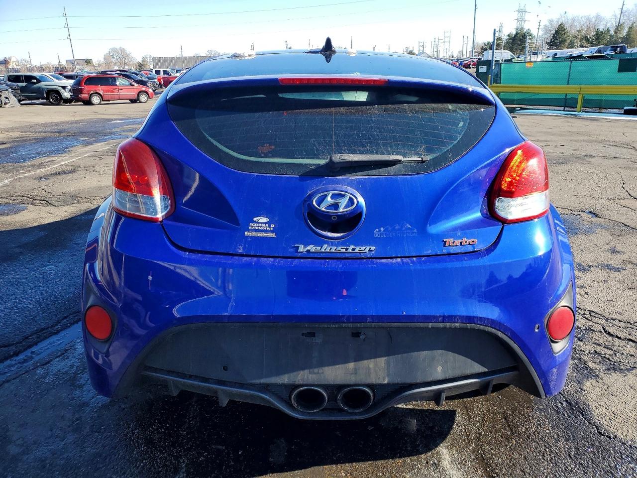 2014 HYUNDAI VELOSTER TURBO photo 6