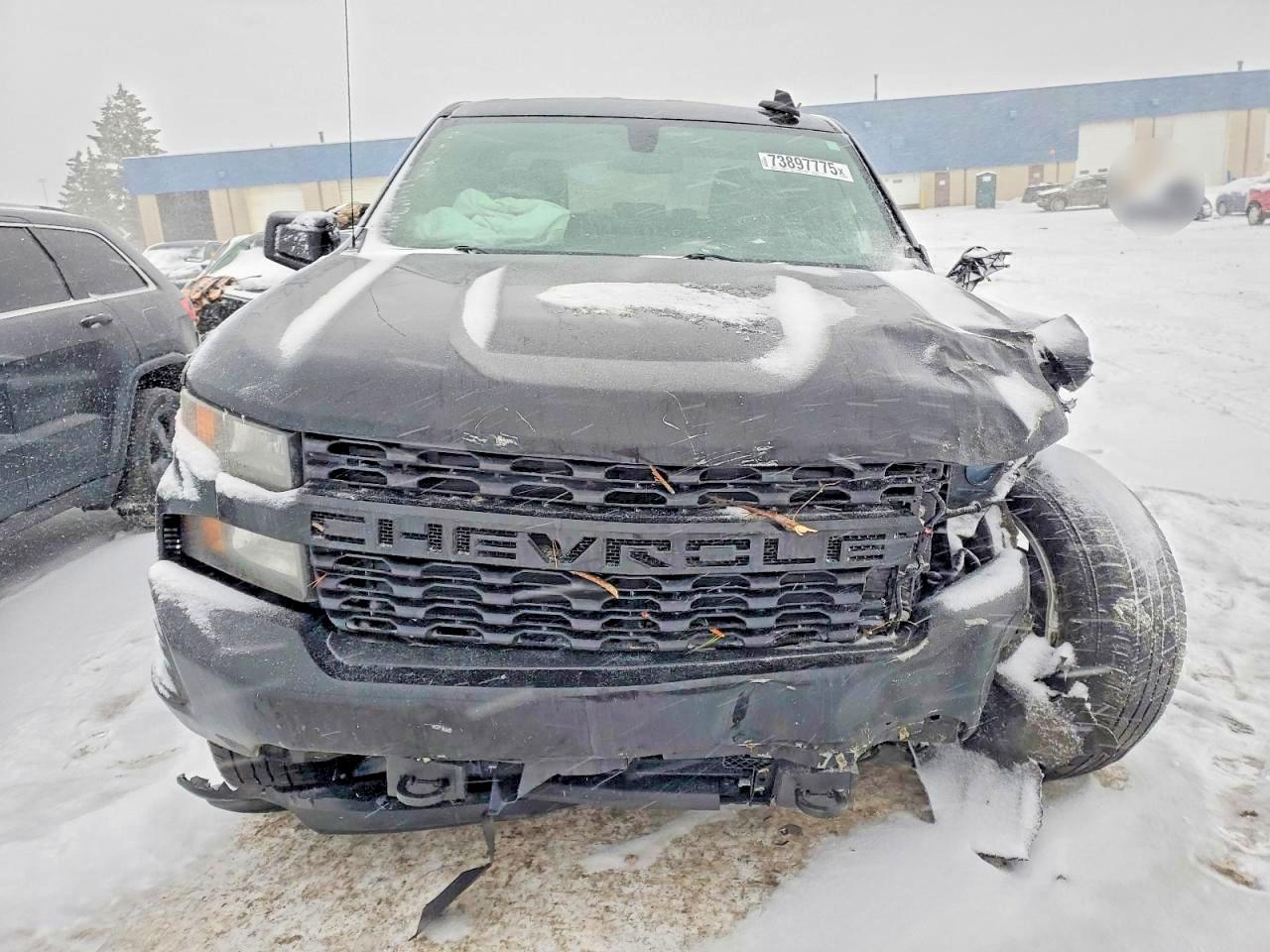 2021 CHEVROLET SILVERADO K1500 CUSTOM photo 9