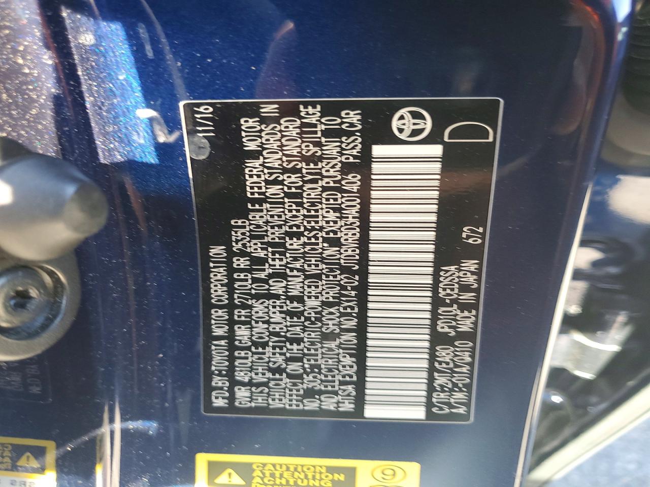 2017 TOYOTA MIRAI photo 23
