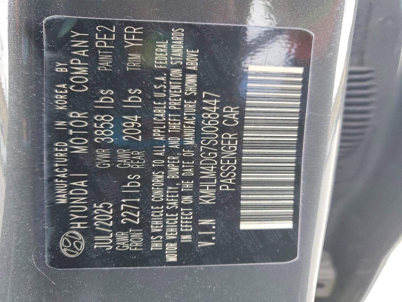 2025 HYUNDAI ELANTRA SEL SPORT photo 12