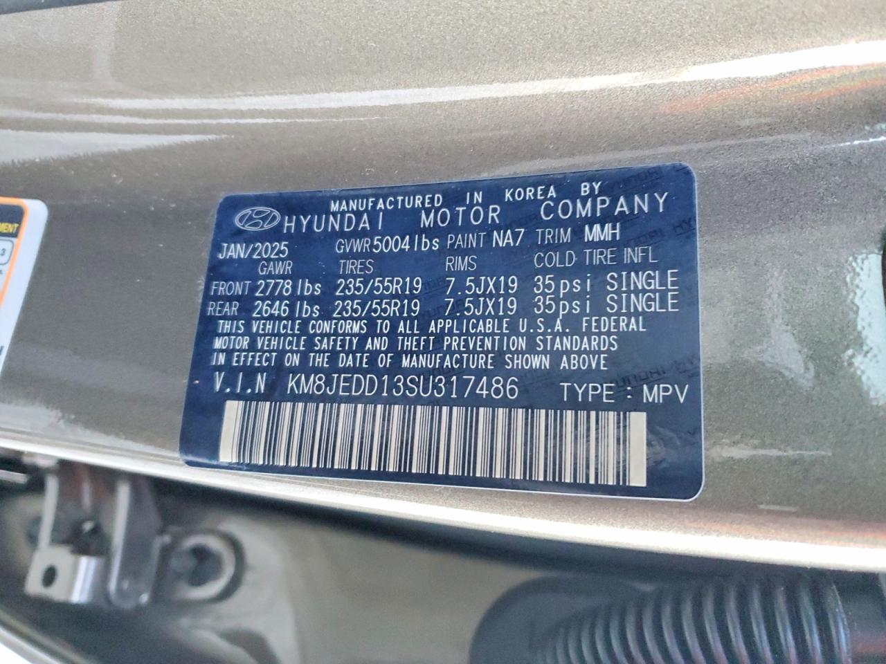 2025 HYUNDAI TUCSON LIMITED photo 37