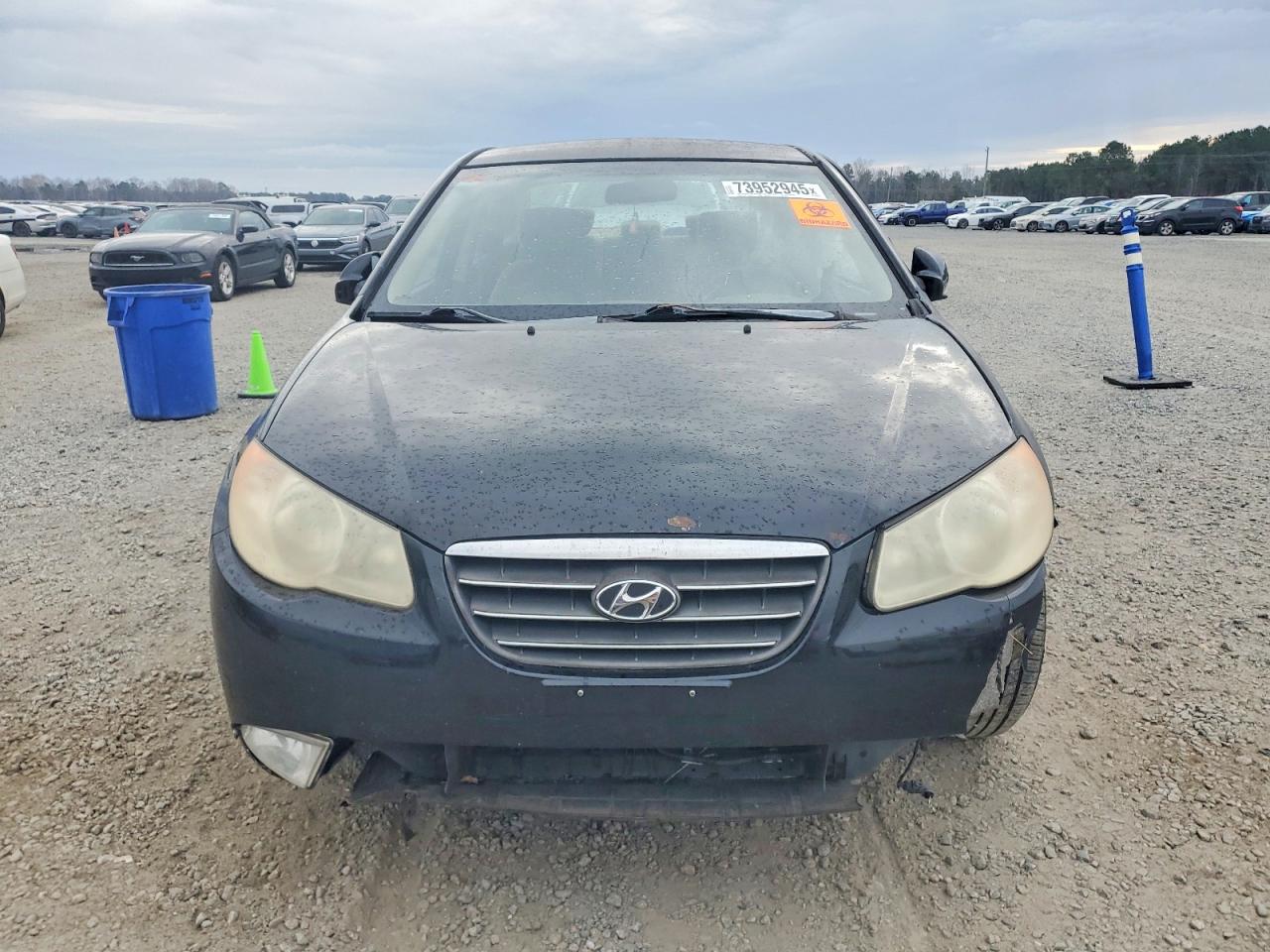 2010 HYUNDAI ELANTRA BLUE photo 5