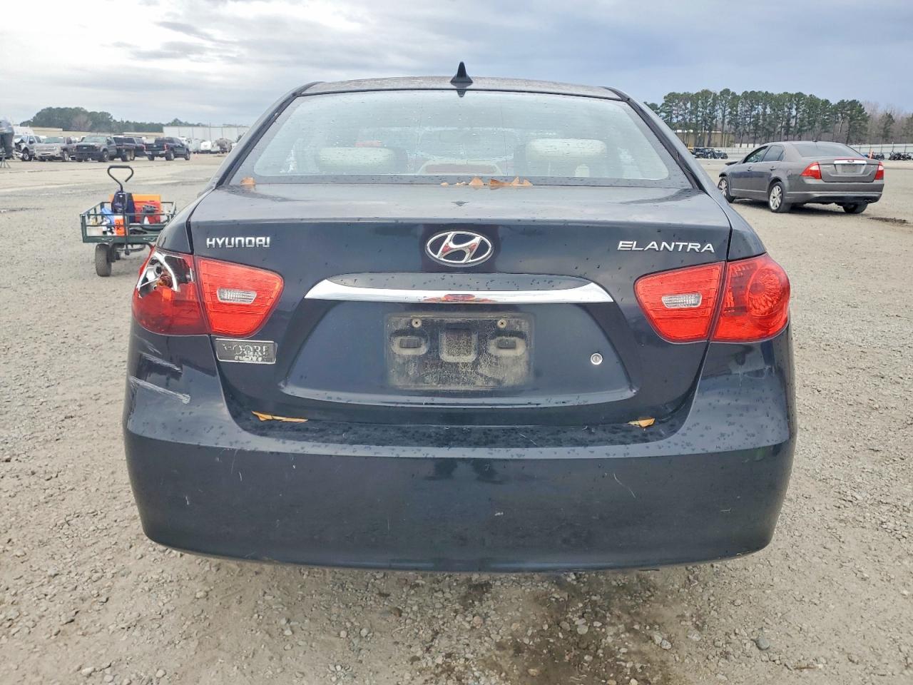 2010 HYUNDAI ELANTRA BLUE photo 6