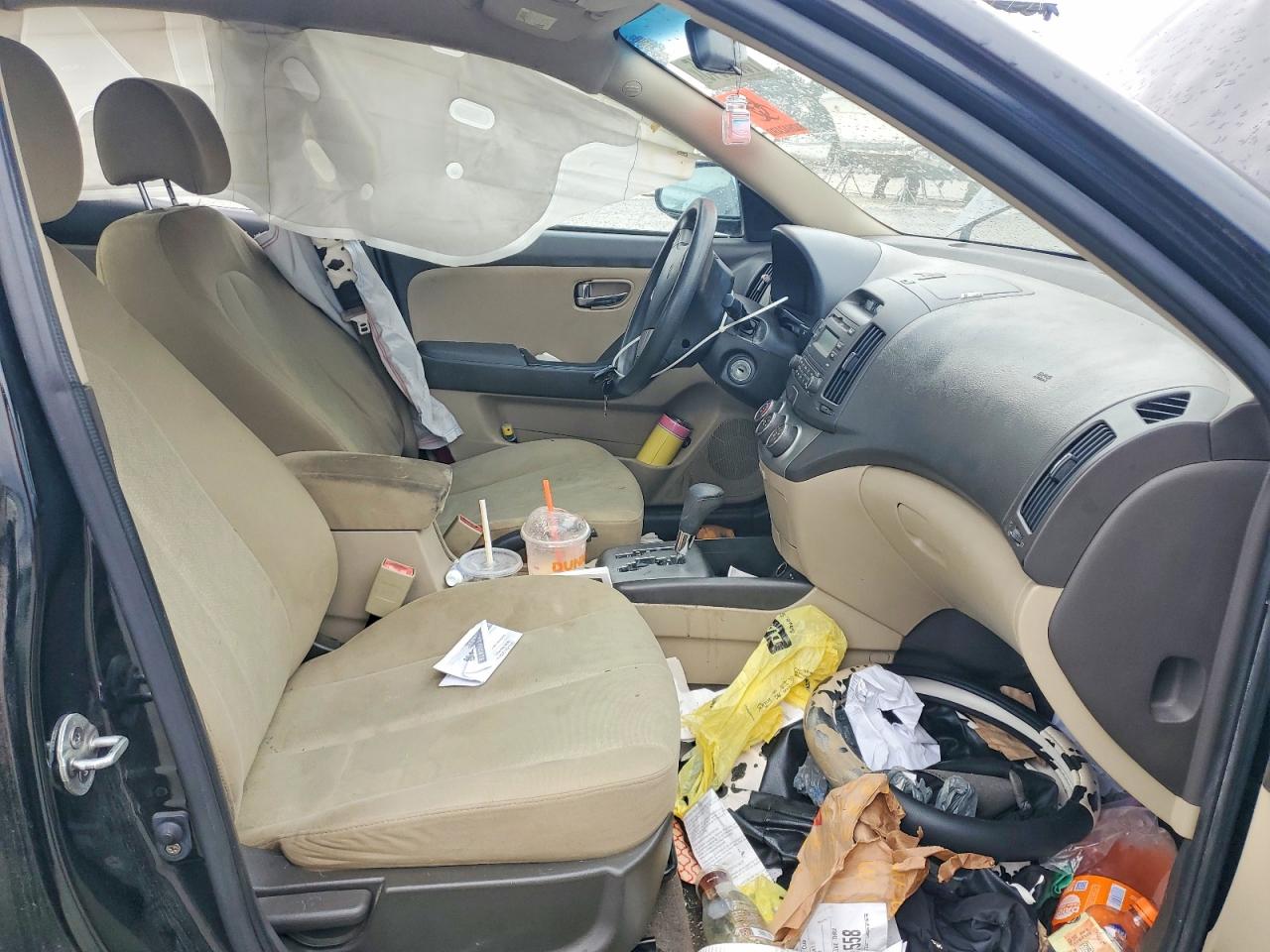 2010 HYUNDAI ELANTRA BLUE photo 7