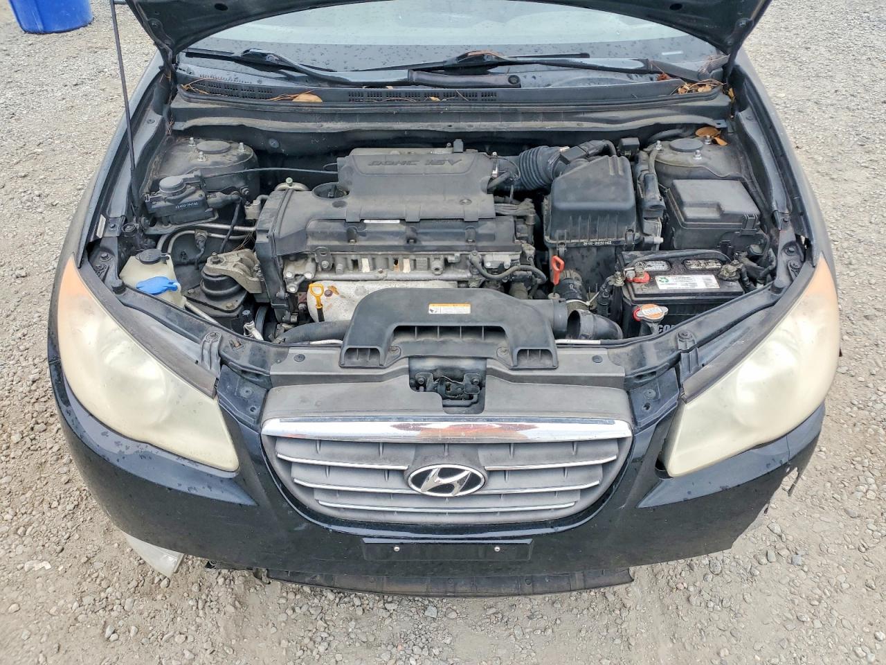 2010 HYUNDAI ELANTRA BLUE photo 11