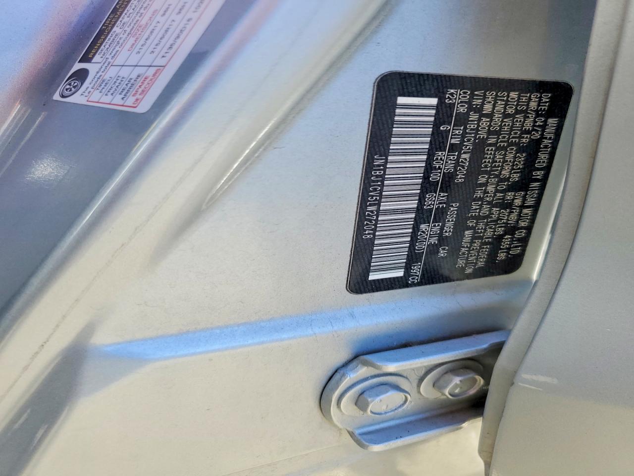 2020 NISSAN ROGUE SPORT S photo 13