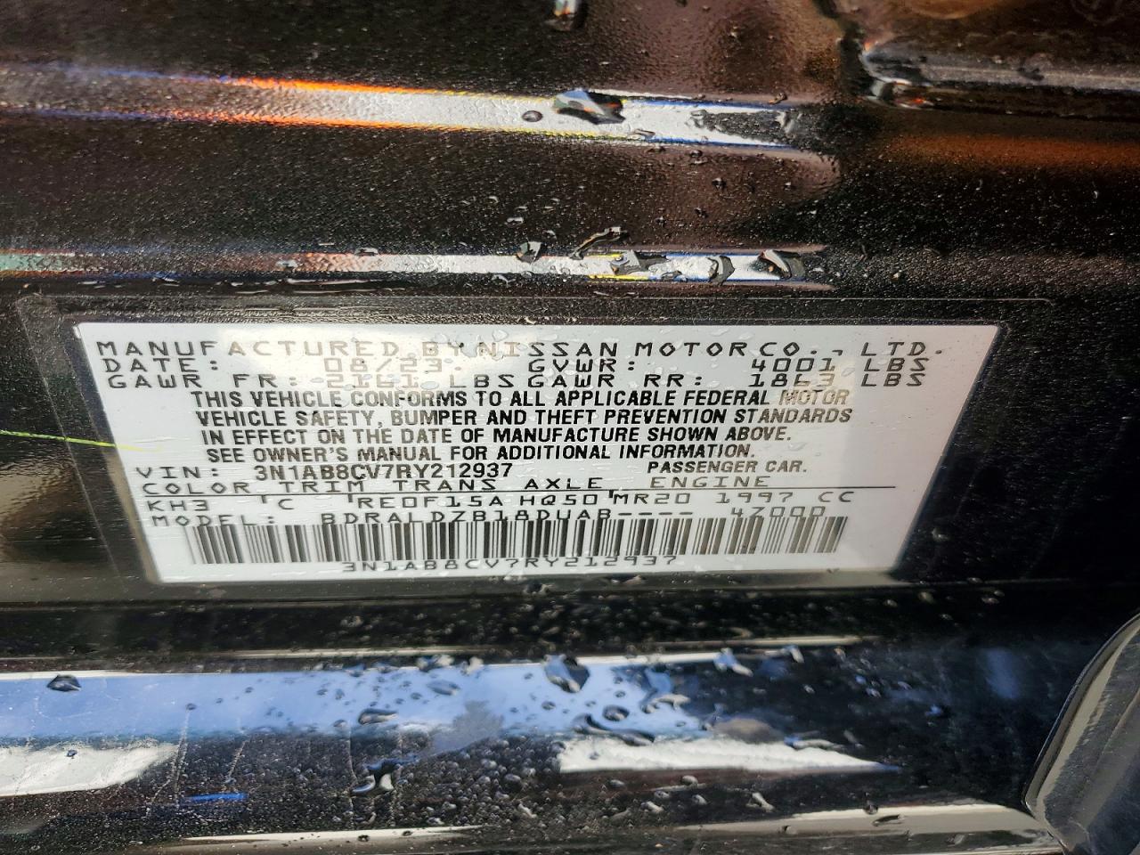 2024 NISSAN SENTRA SV photo 25