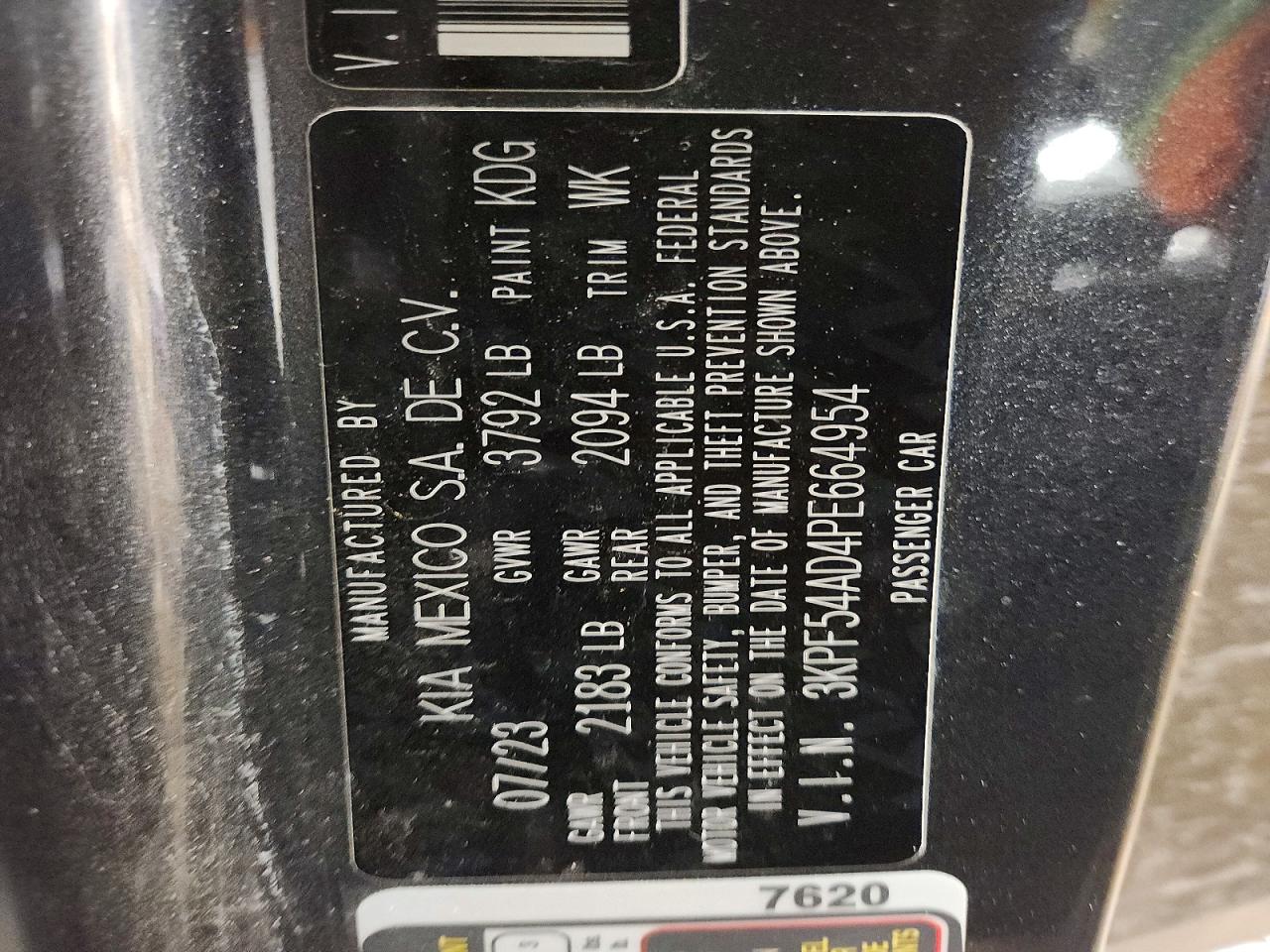2023 KIA FORTE GT LINE photo 25