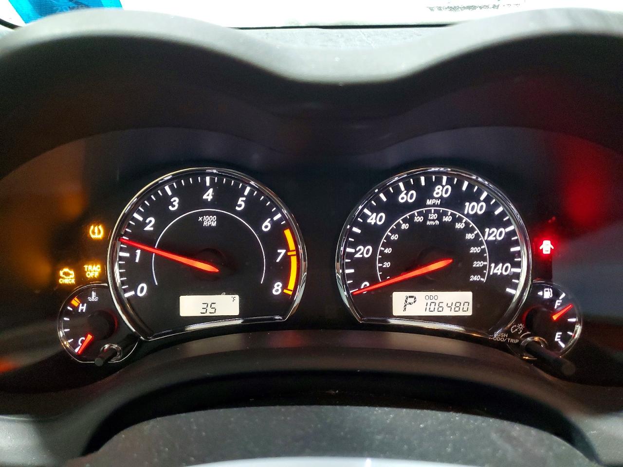 2012 TOYOTA COROLLA photo 9