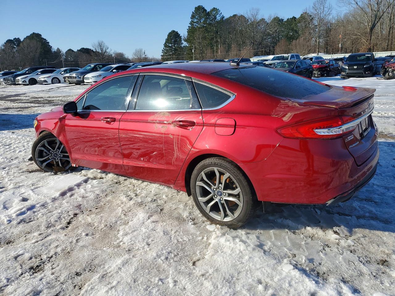 2017 FORD FUSION photo 4