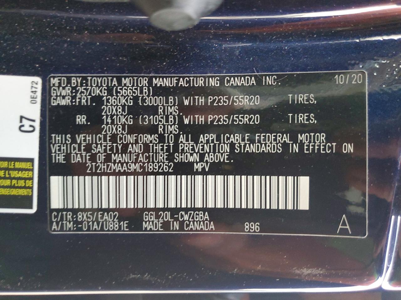 2021 LEXUS RX photo 13