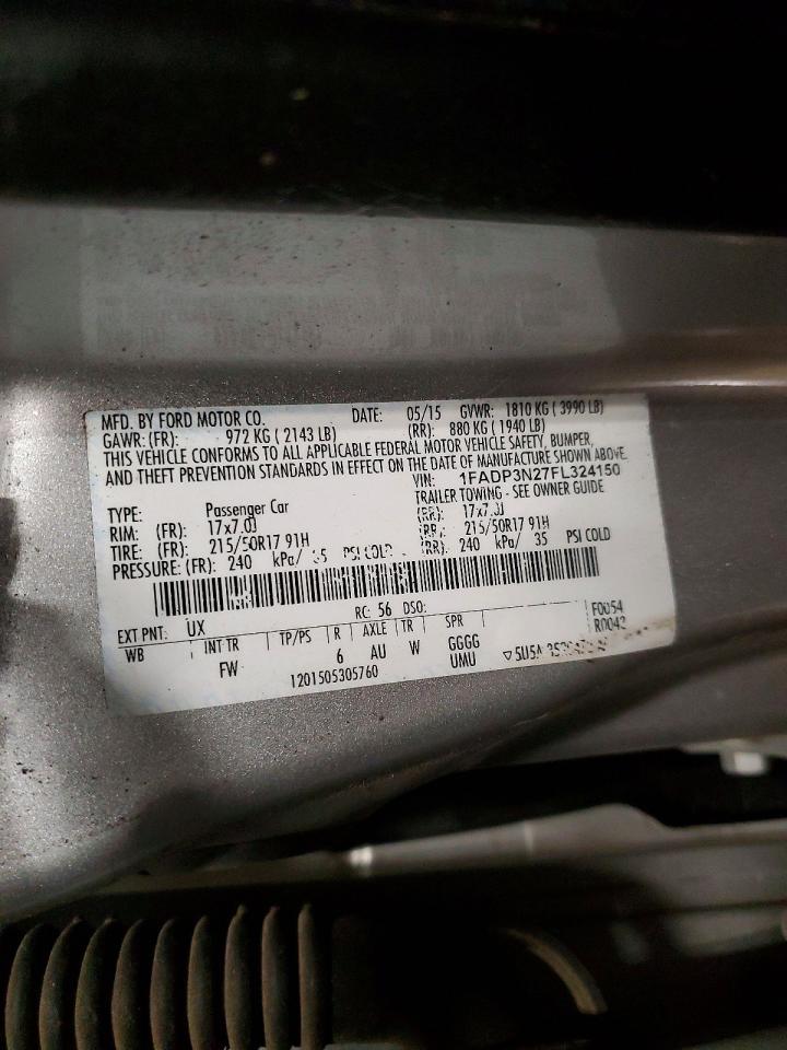 2015 FORD FOCUS TITANIUM photo 14