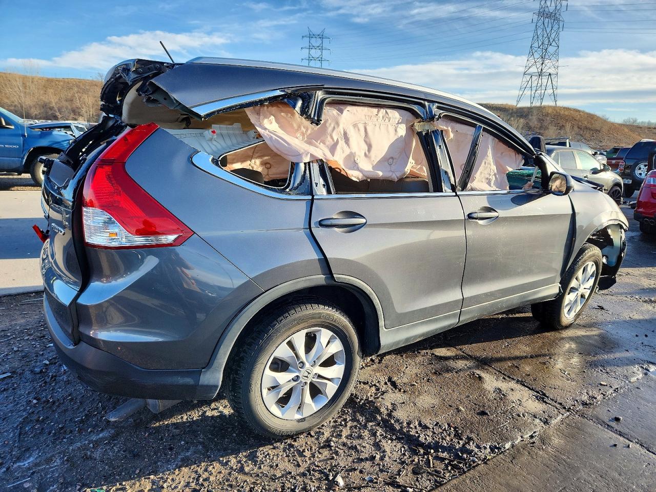 2014 HONDA CR-V EXL photo 7