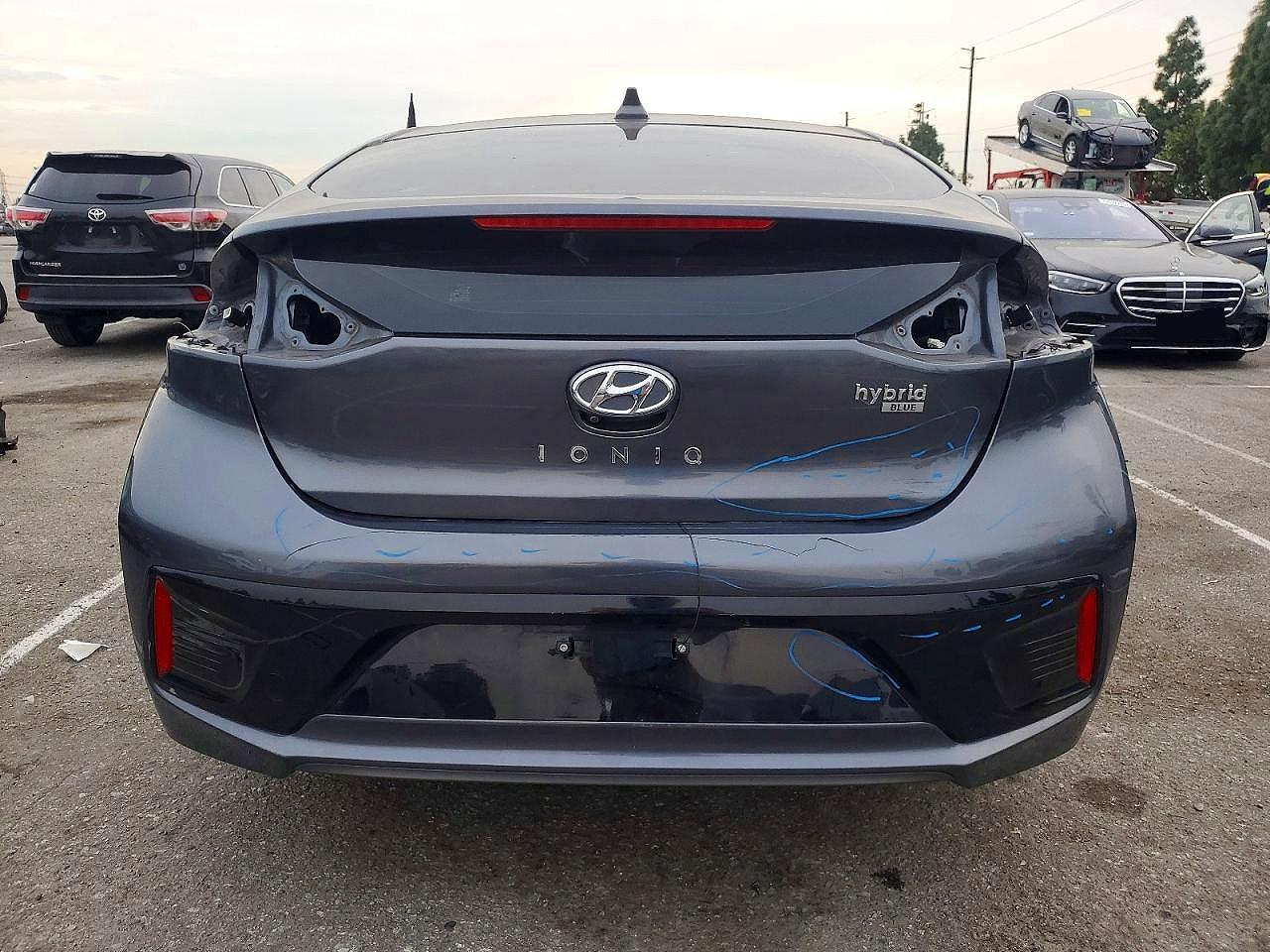 2019 HYUNDAI IONIQ BLUE photo 6