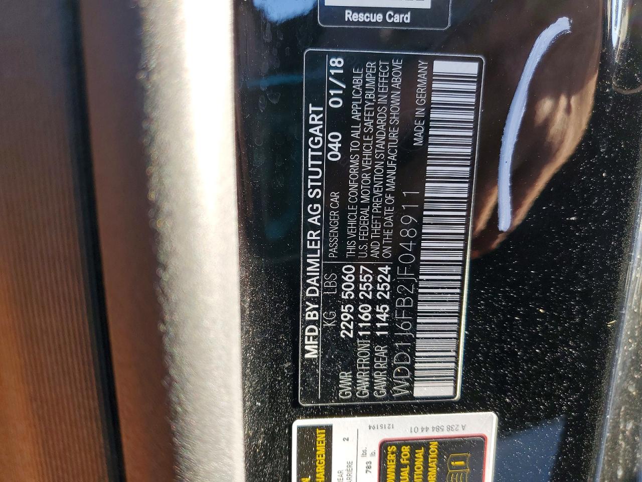 2018 MERCEDES-BENZ E 400 photo 23