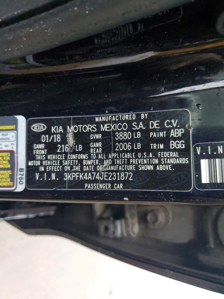 2018 KIA FORTE LX photo 25