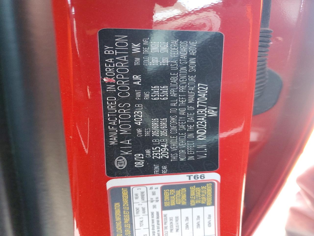 2020 KIA SOUL LX photo 23